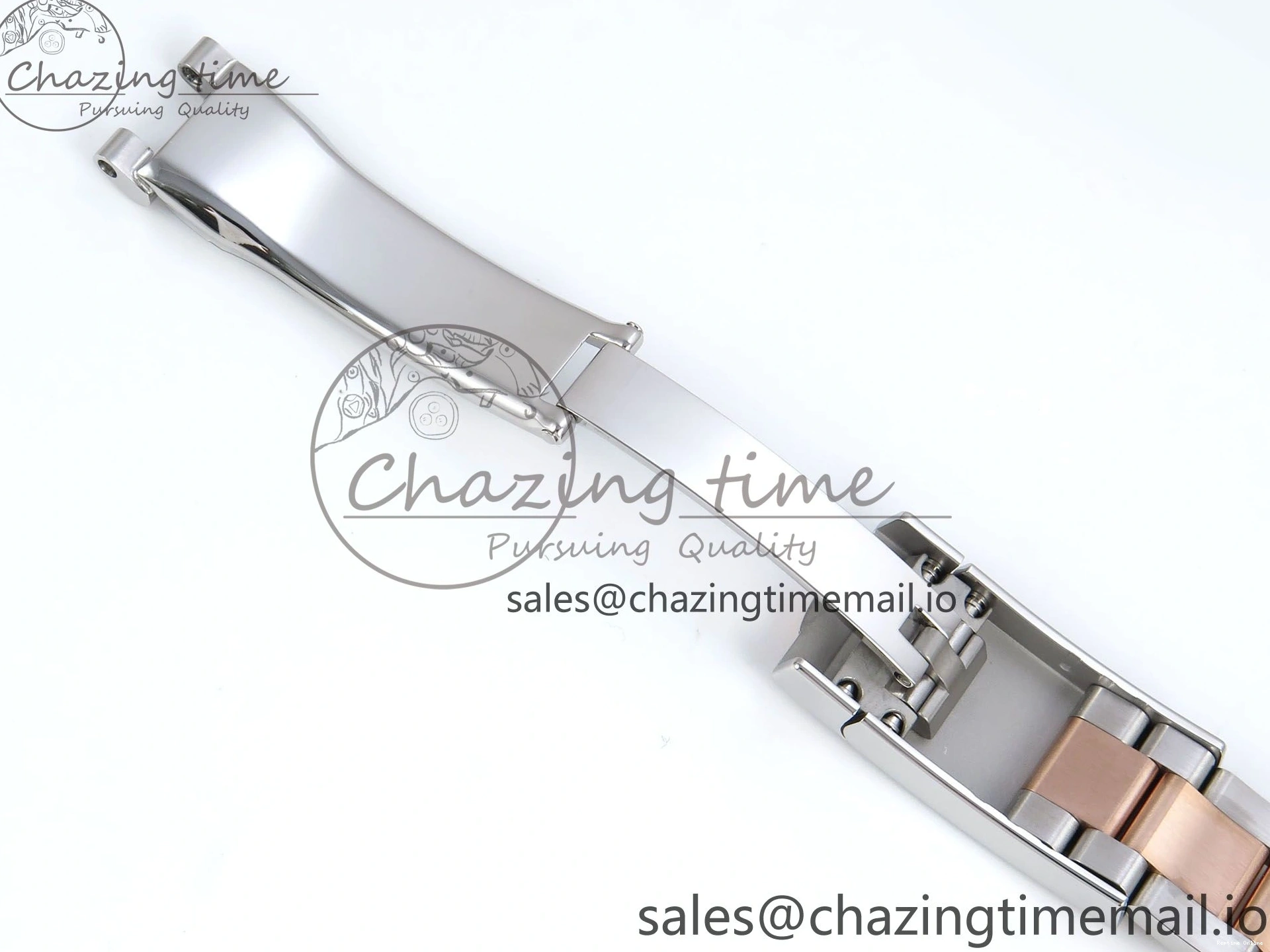 0216 DateJust 31 278271 ARF 1:1 Best Edition 904L Steel Brown Roman Diamonds Dial on SS RG Oyster Bracelet ETA SmartChoice 520